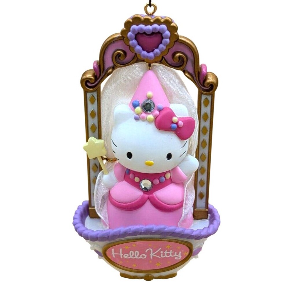Hello Kitty Medieval Princess Christmas Ornament Carlton Cards 2006